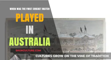 Australia's Cricket Debut: Tracing the Historic First Match Down Under