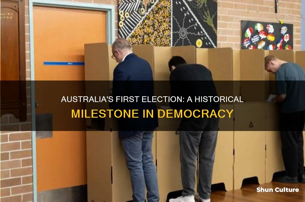 when was the first election held in australia