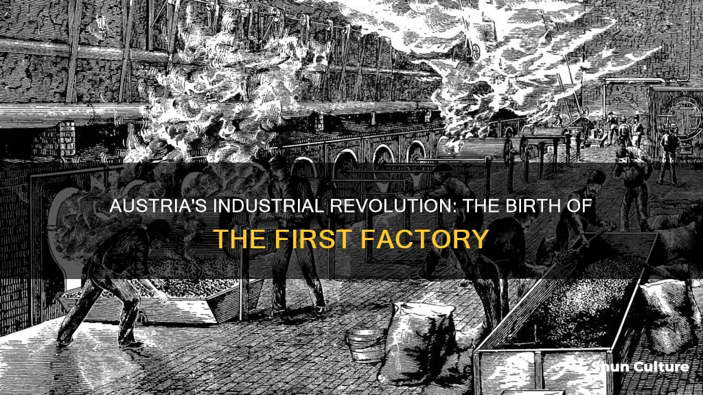 when was the first factory built in austria