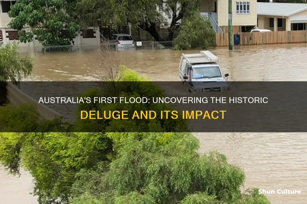 when was the first flood in australia