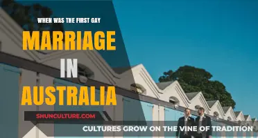 Australia's First Gay Marriage: A Historic Milestone and Timeline