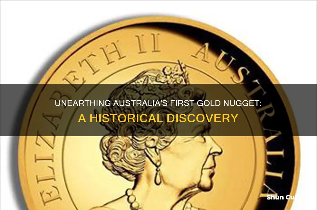 when was the first gold nugget found in australia