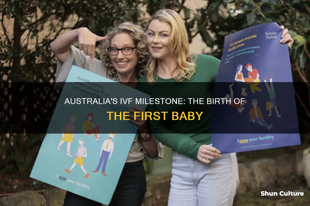 when was the first ivf baby born in australia