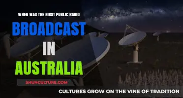 Australia's First Public Radio Broadcast: A Historic Milestone