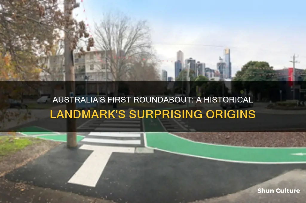 when was the first roundabout built in australia