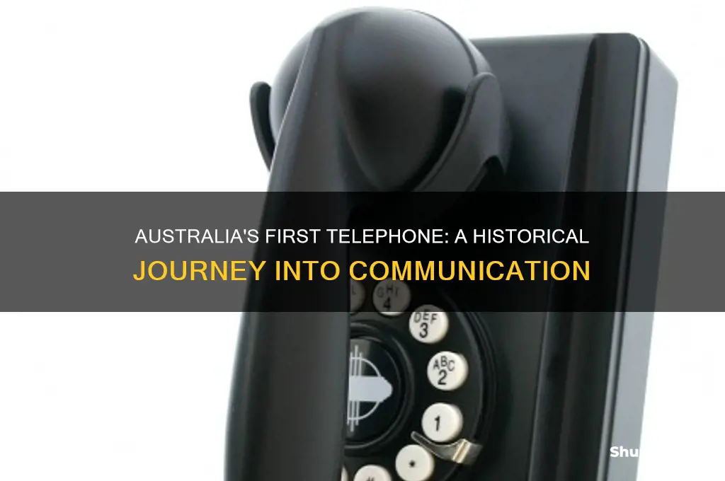 when was the first telephone made in australia