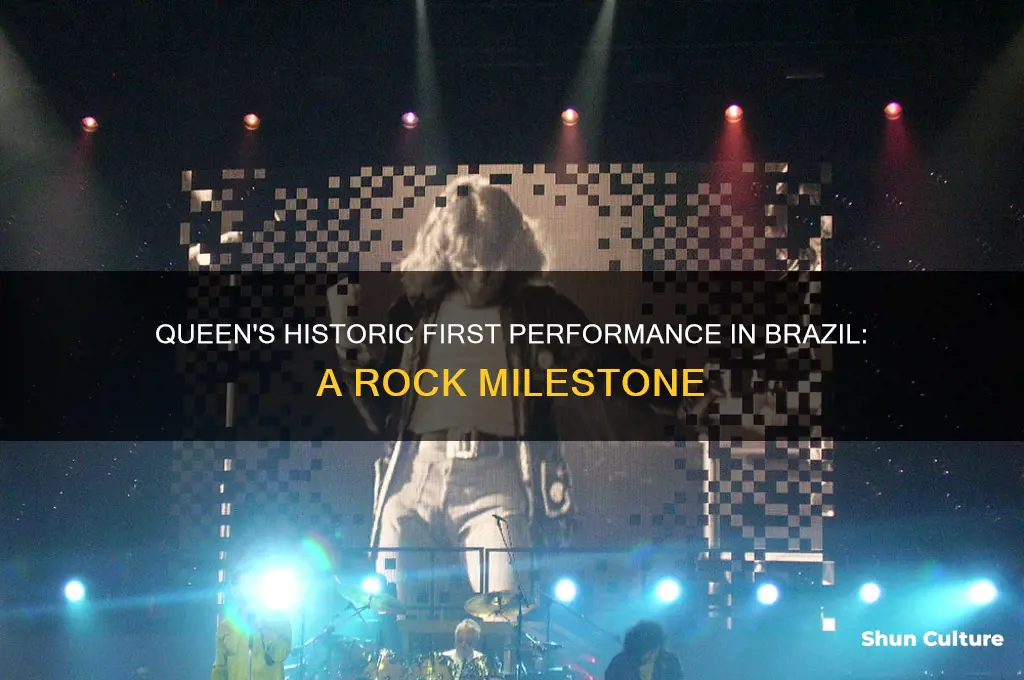 when was the first time queen played in brazil