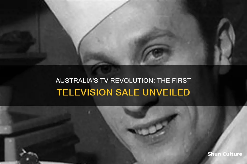 when was the first tv sold in australia