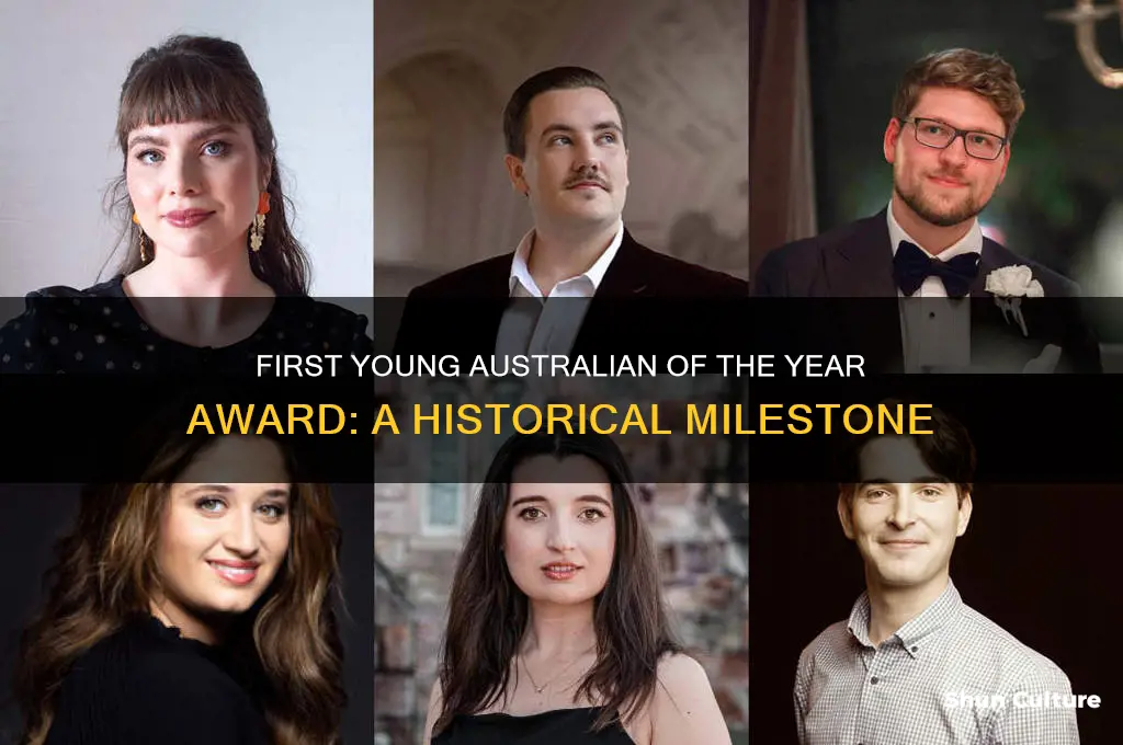 when was the first young australian of the year awarded