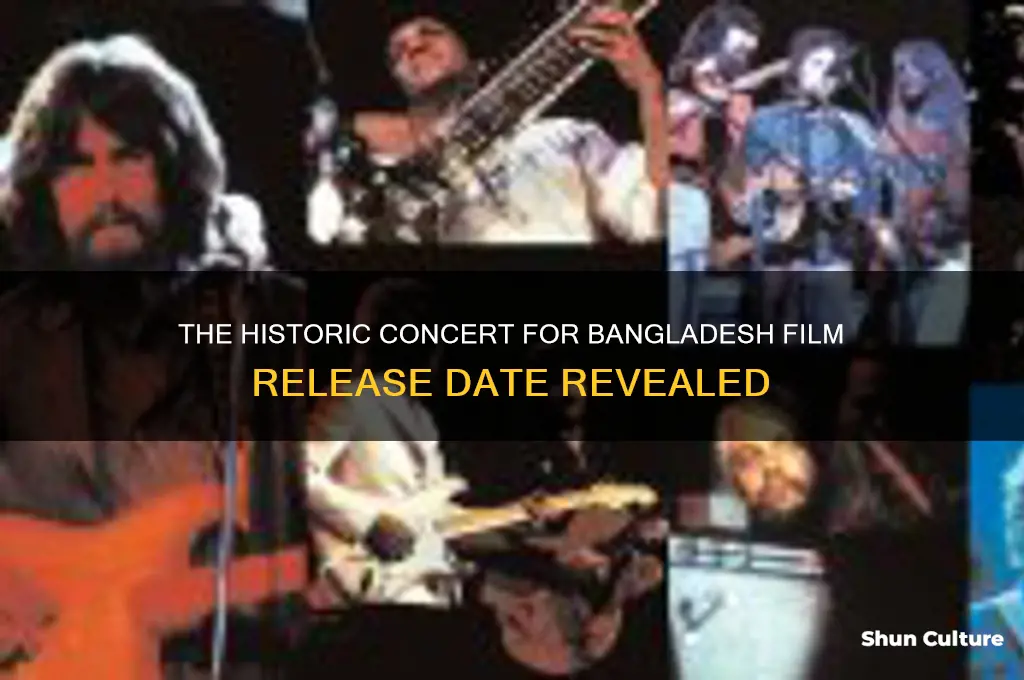 when was the folm concert for bangladesh released