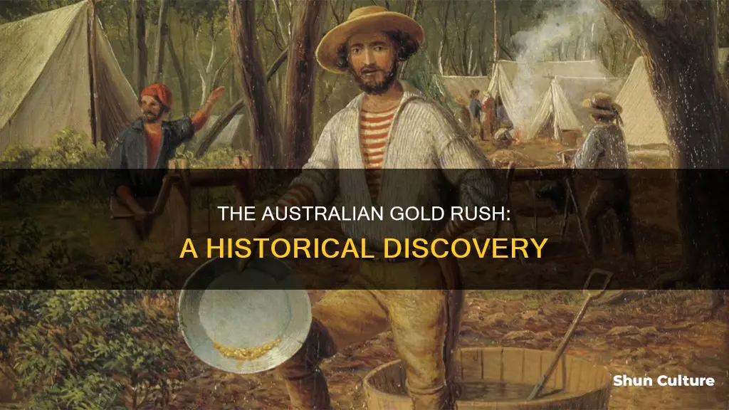 when was the gold rush found in australia