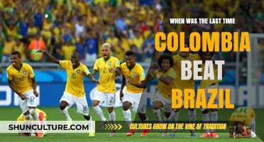 Colombia's Last Victory Over Brazil: A Historic Match Revisited