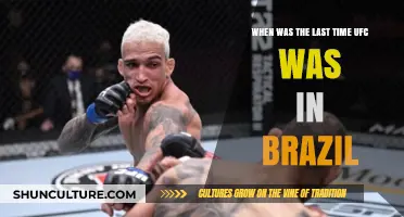 UFC's Last Brazil Event: A Look Back at the Date