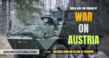 War Rumors on Austria: When Did They Begin?