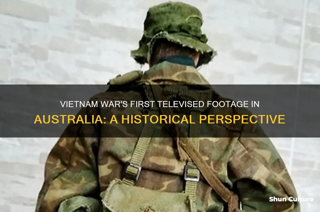 when was the vietnam war first televised in australia