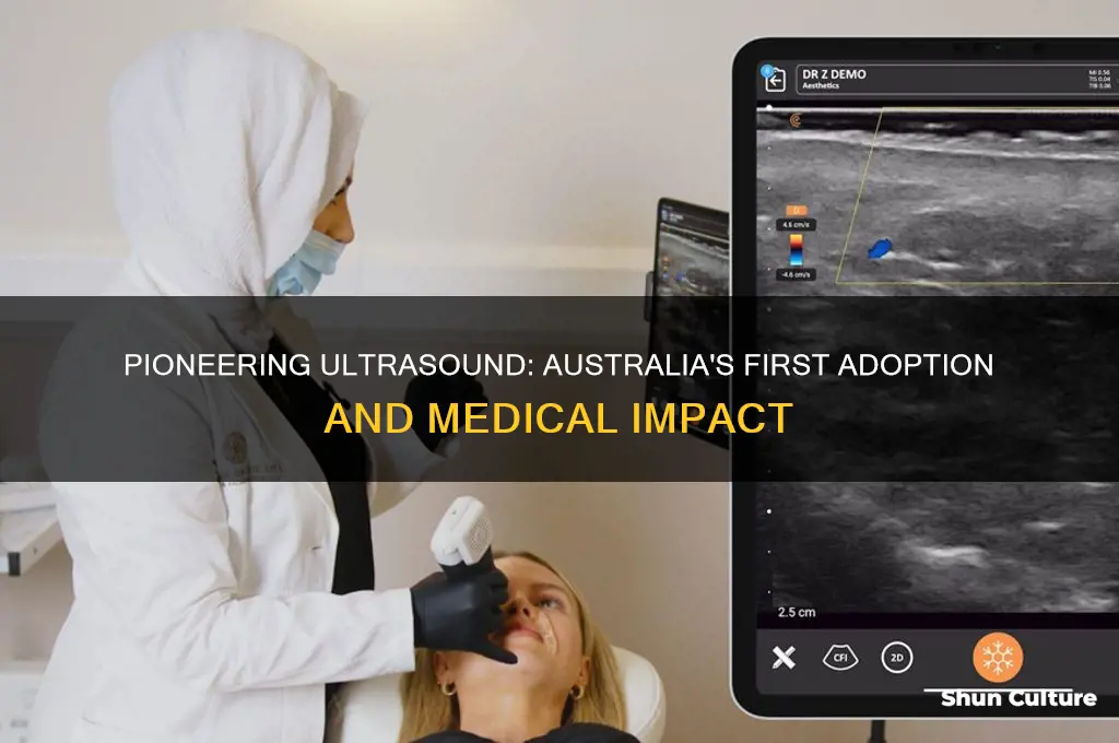 when was ultrasound first used in australia