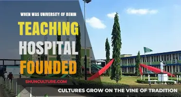 Exploring the Rich History: When Was University of Benin Teaching Hospital Founded?