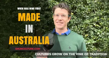 Australia's First Vintage: Uncovering the Origins of Aussie Wine
