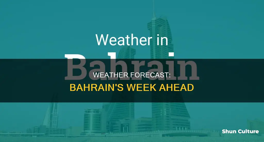 when weather 7 days bahrain