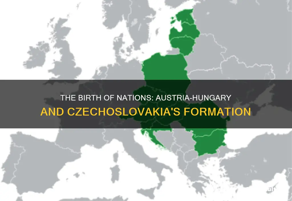 when were austria hungary and czechoslovakia formed