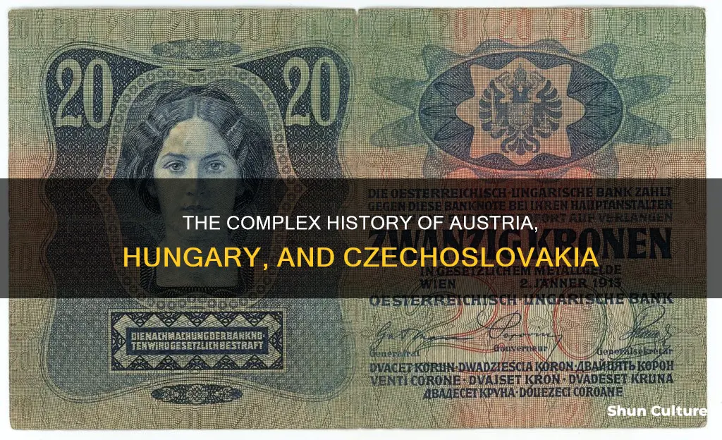 when were austria hungary and czechoslovakia formed
