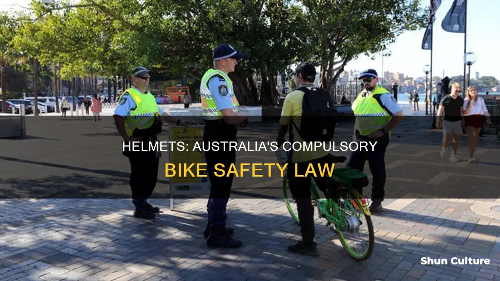 when were bike helmets made compulsory in australia