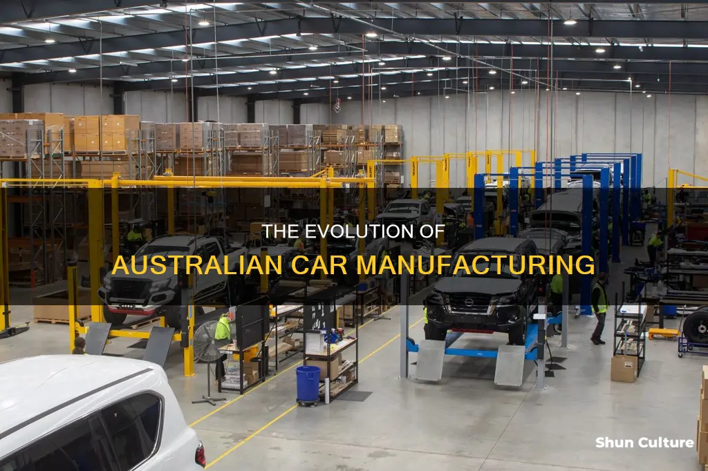 when were cars made in australia