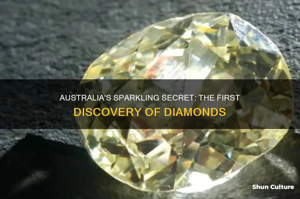 when were diamonds first discovered in australia