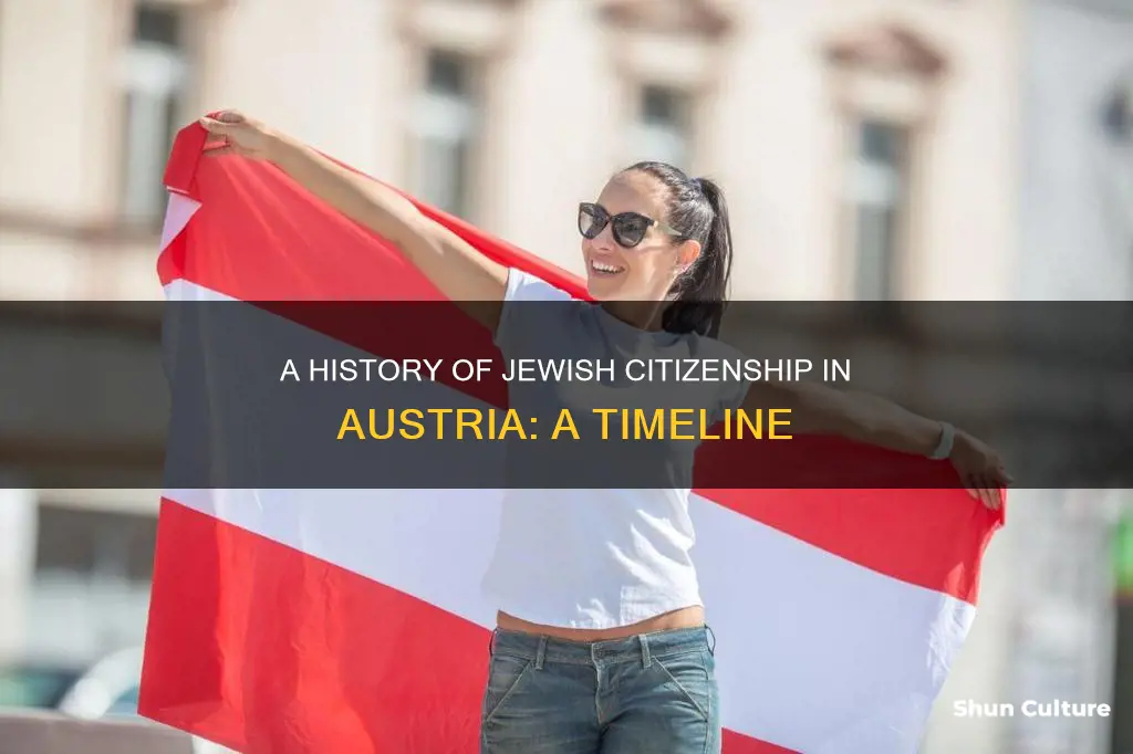 when were jews granted citizenship in austria