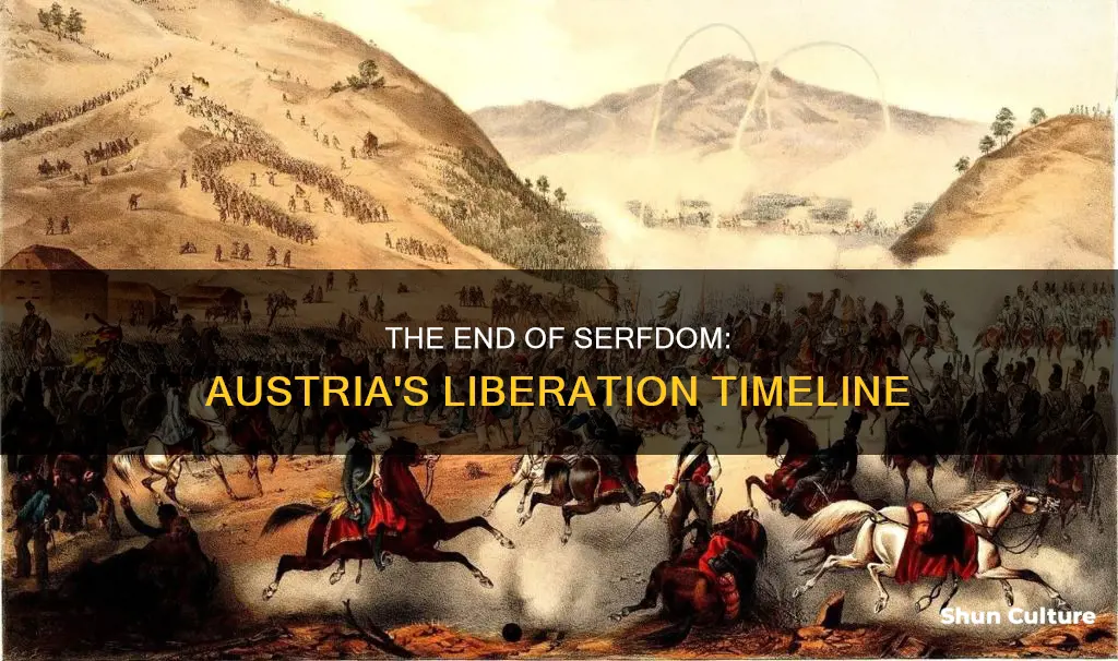 when were serfs in austria freed