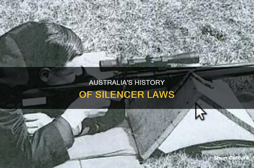 when were silencers made illegal in australia