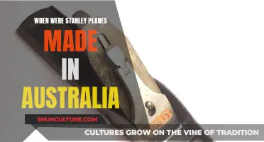 History of Stanley Planes: Australian-Made