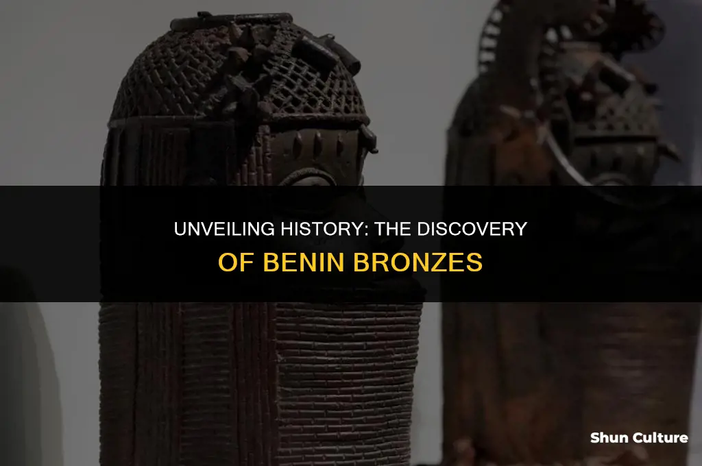 when were the benin bronzes discovered