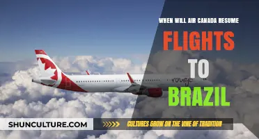 Air Canada's Brazil Flights: Resumption Timeline and Updates