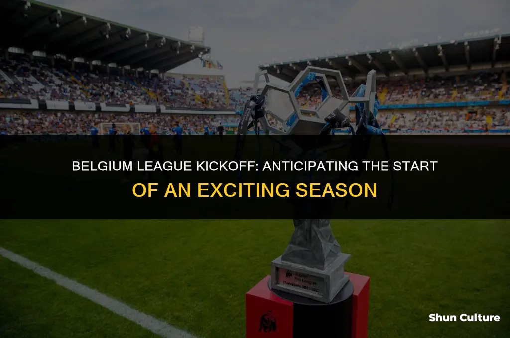 when will belgium league start