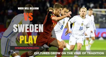 Belgium vs Sweden Showdown: Date and Time Revealed