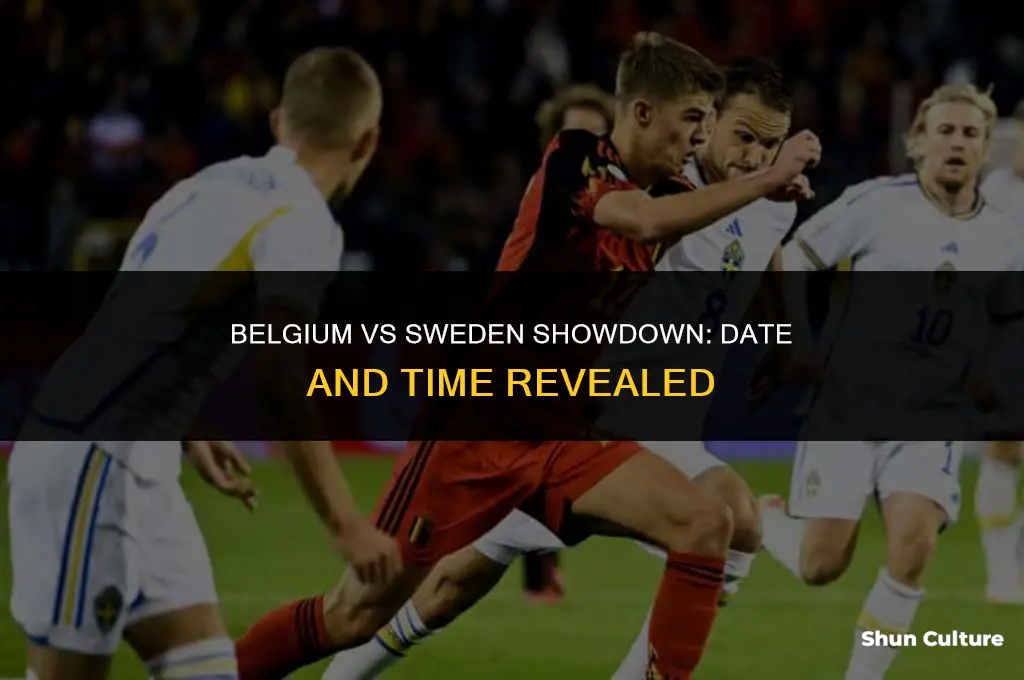 when will belgium vs sweden play