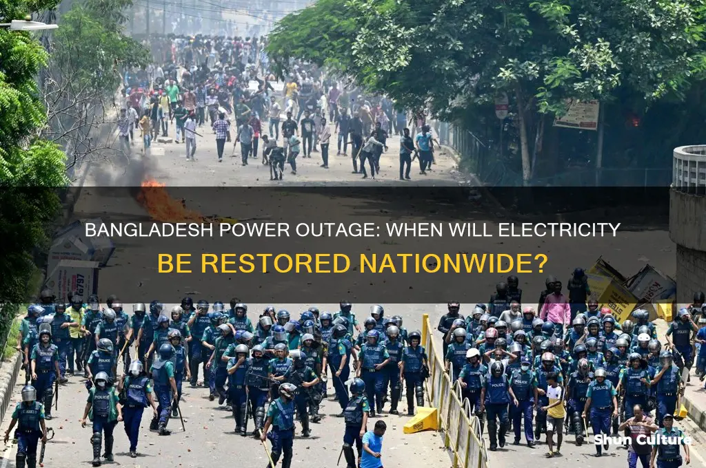 when will electricity come back in bangladesh