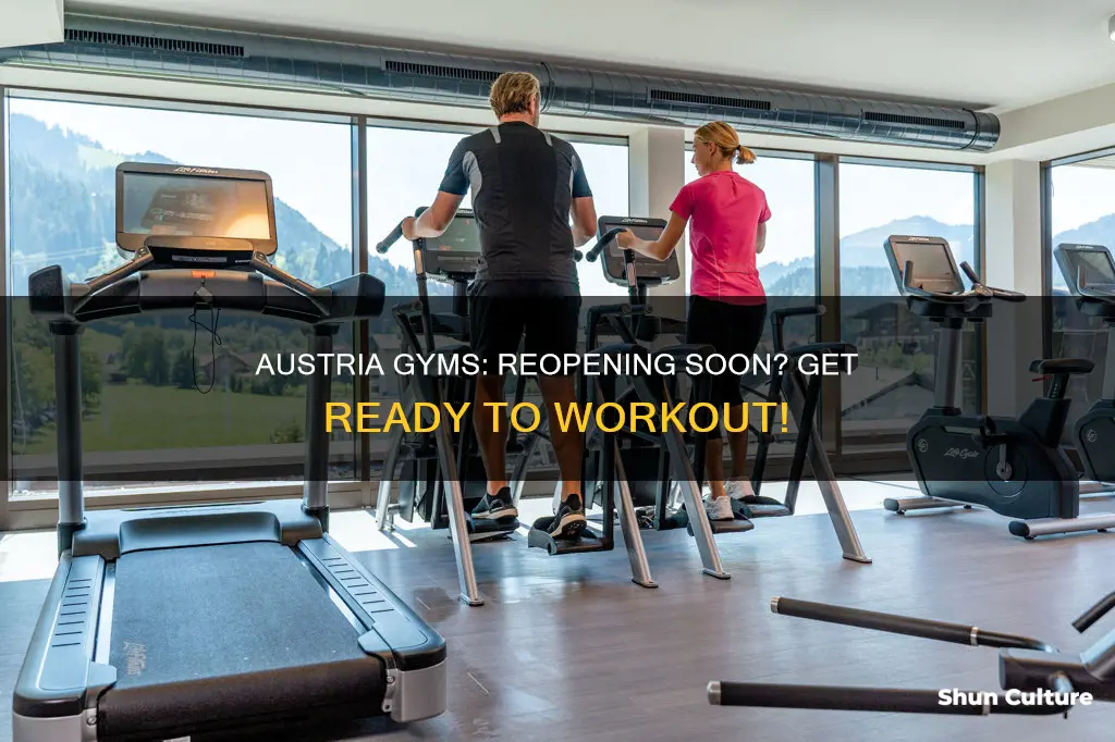 when will gyms open in austria