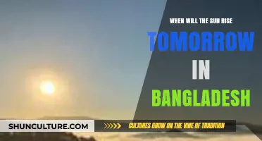Sunrise in Bangladesh: Tomorrow's Dawn Time Revealed