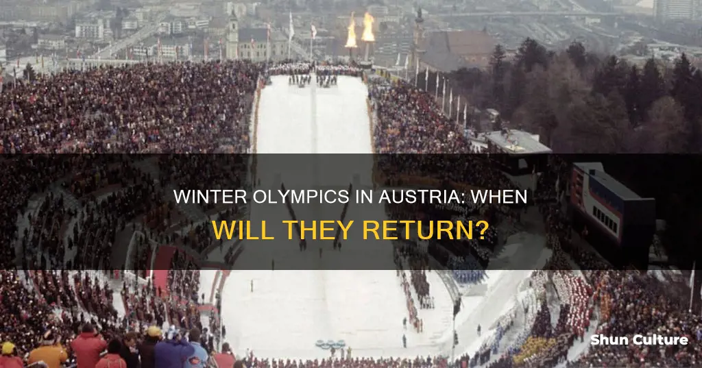 when will the winter olympics be in austria again
