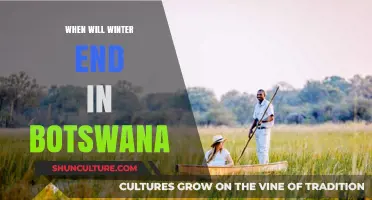 When Will Botswana's Winter End? A Seasonal Forecast Update