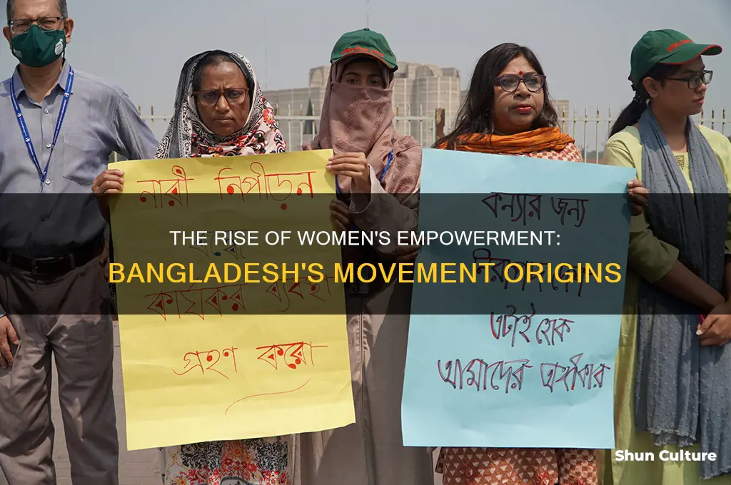 when women movement started in bangladesh