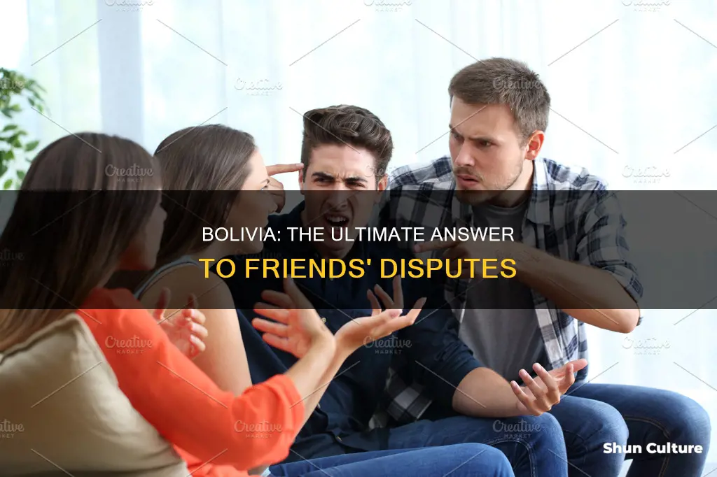 when your friends argue about the answer but bolivia