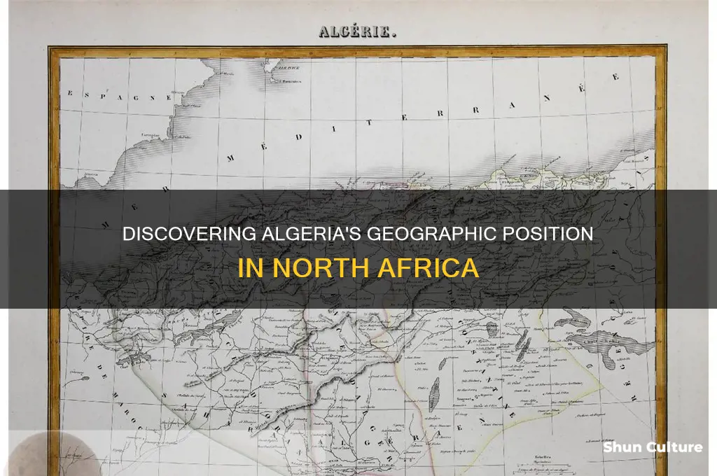 where algeria is located