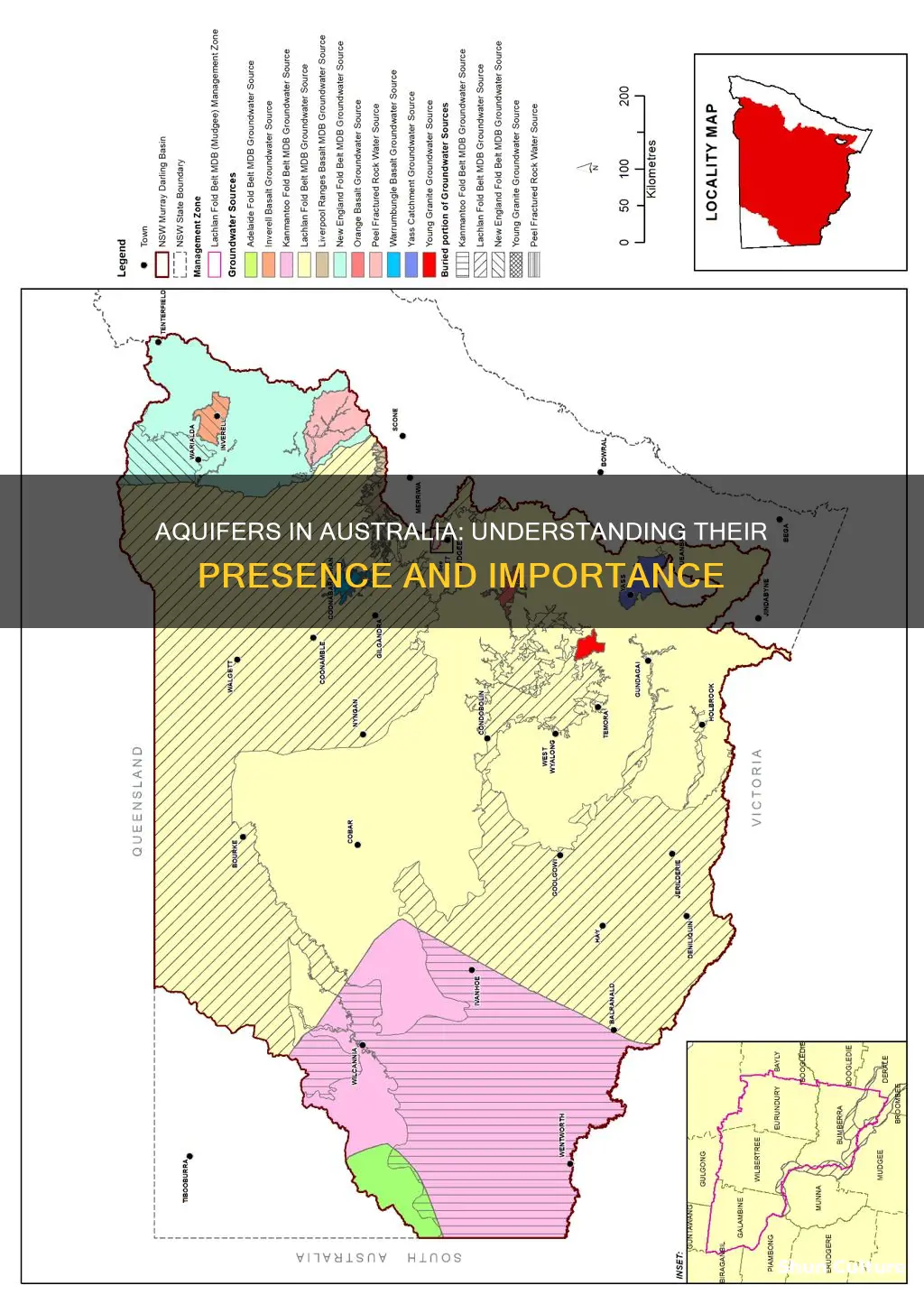where are aquifers found in australia
