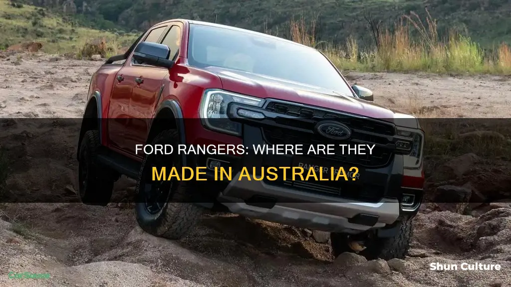 where are australian ford rangers made