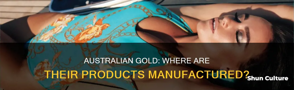 where are australian gold products made