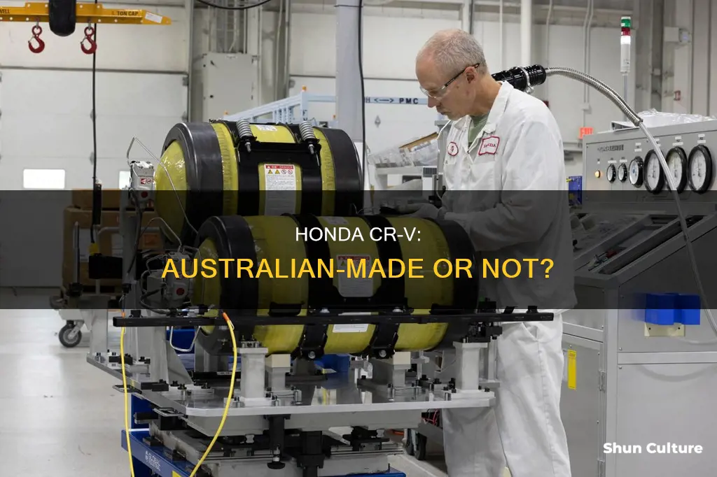 where are australian honda cr v made