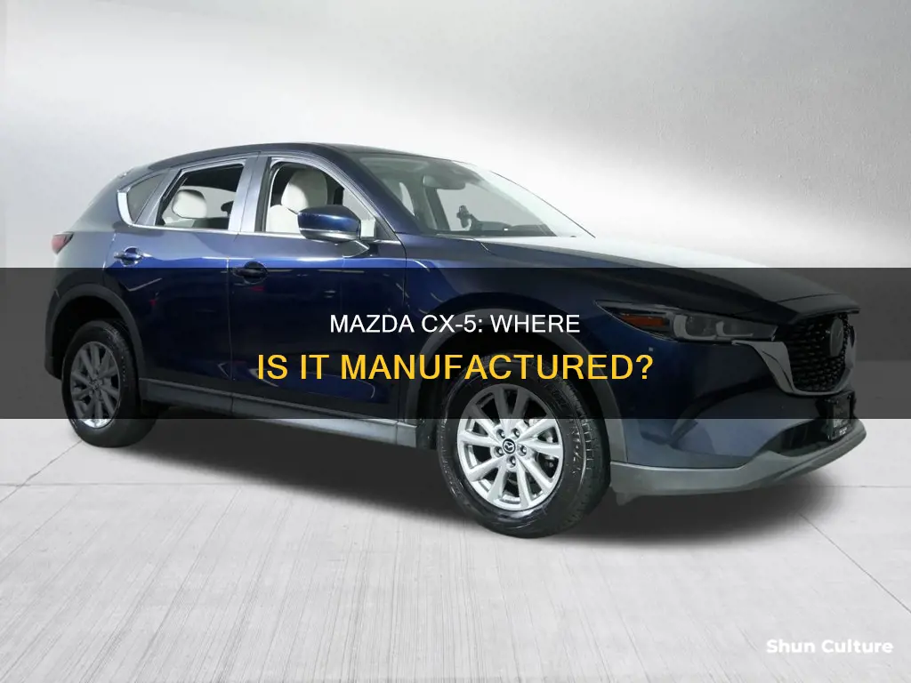 where are australian mazda cx 5 made